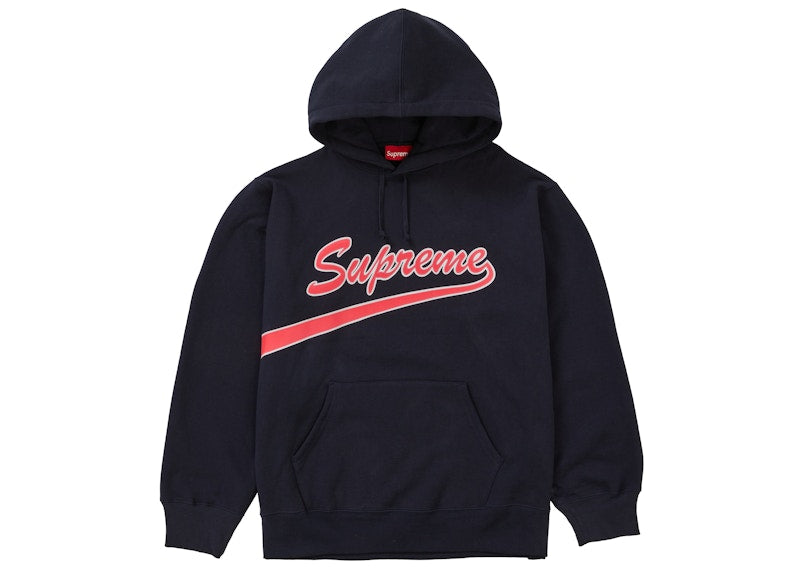 Supreme Tail Hooded Sweatshirt Navy