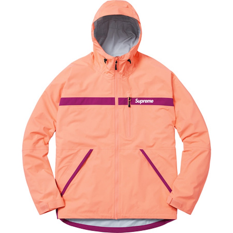 Supreme Taped Seam Jacket (SS17) Light Coral