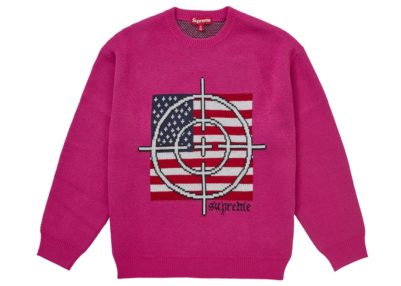 Supreme Target Sweater Pink