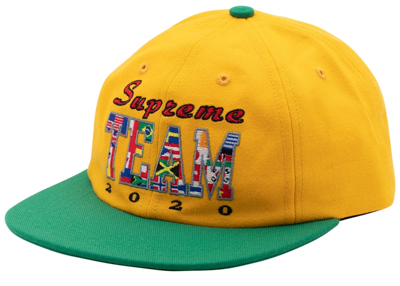 Supreme Supreme Team 6-Panel Yellow