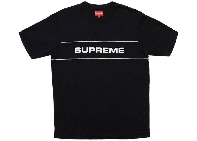 Supreme Team Ringer Tee Black