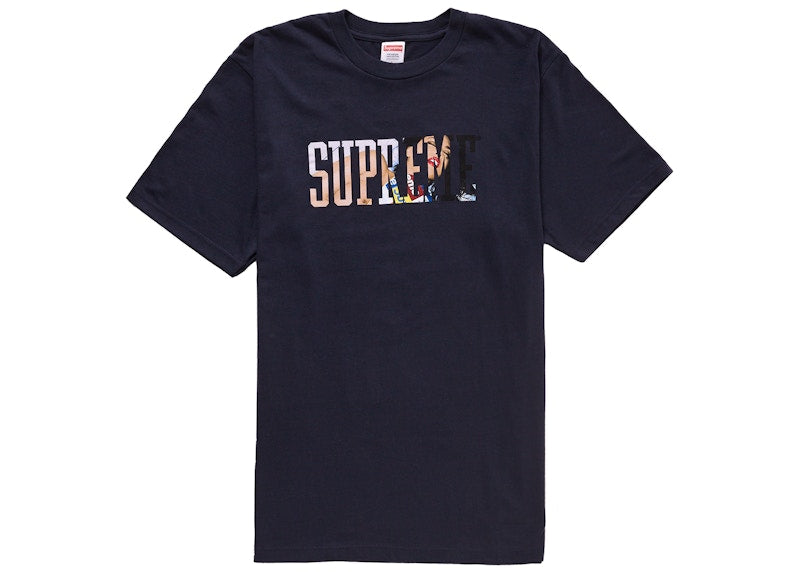Supreme Tera Patrick Collegiate Tee Navy