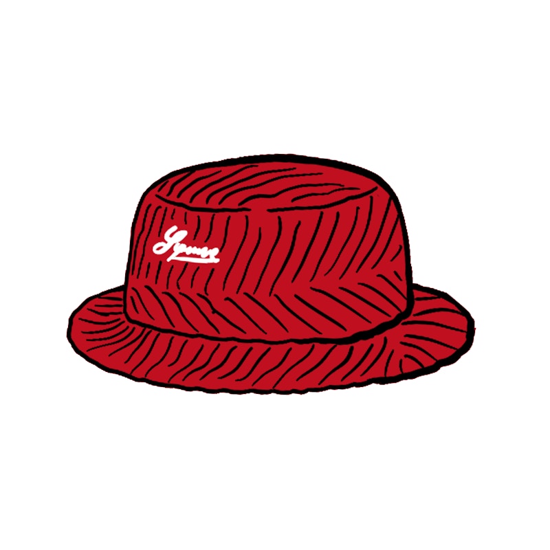 Supreme Terry Corduroy Crusher Red