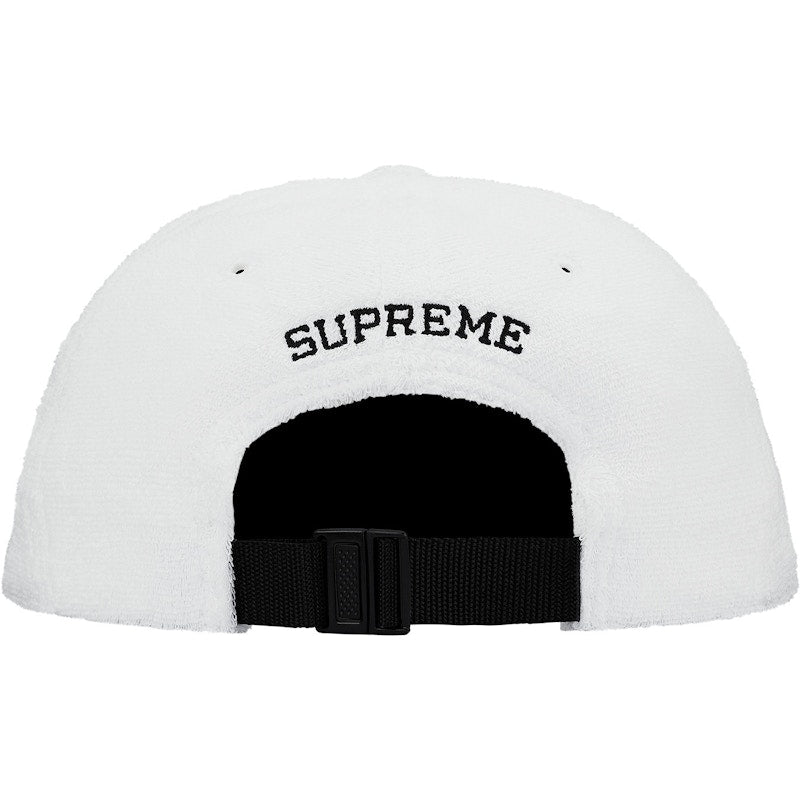 Supreme Terry Visor Logo 6-Panel White