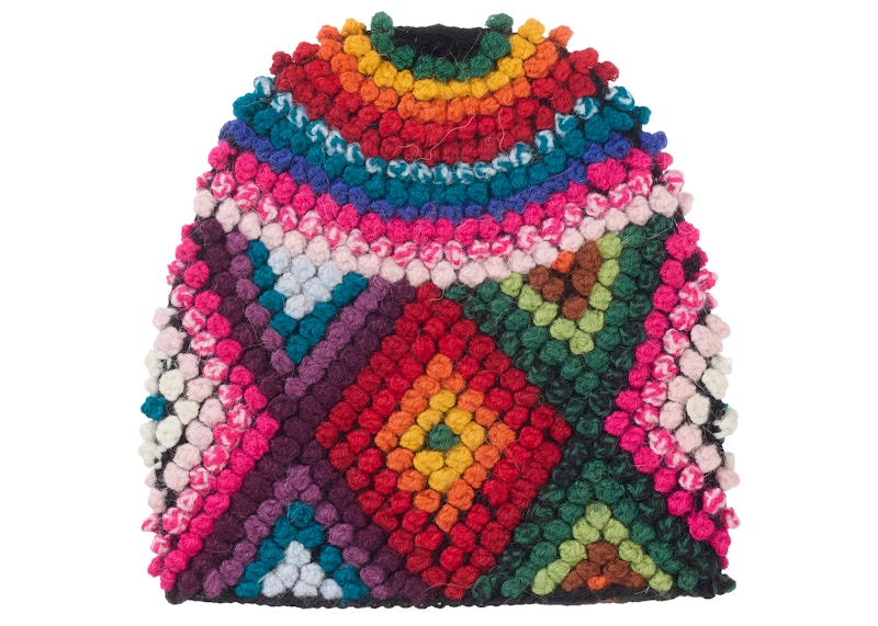 Supreme Textured Knit Beanie Multicolor