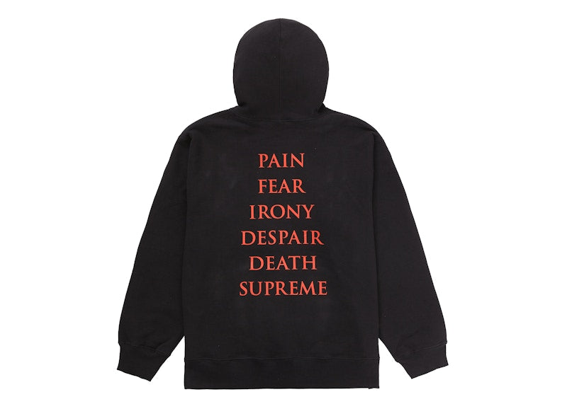 Supreme The Crow Hooded Sweatshirt Black