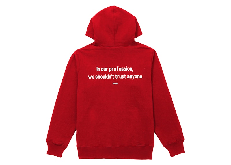 Supreme The Killer Hooded Sweatshirt Red