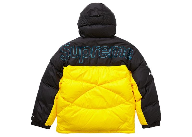 Supreme The North Face 800-Fill Half Zip Hooded Pullover Yellow
