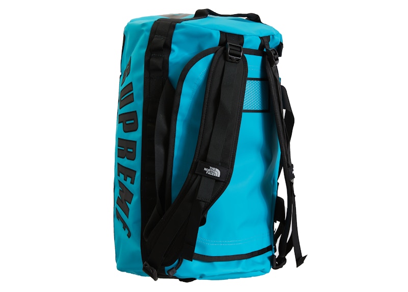 Supreme The North Face Arc Logo Small Base Camp Duffle Bag Teal