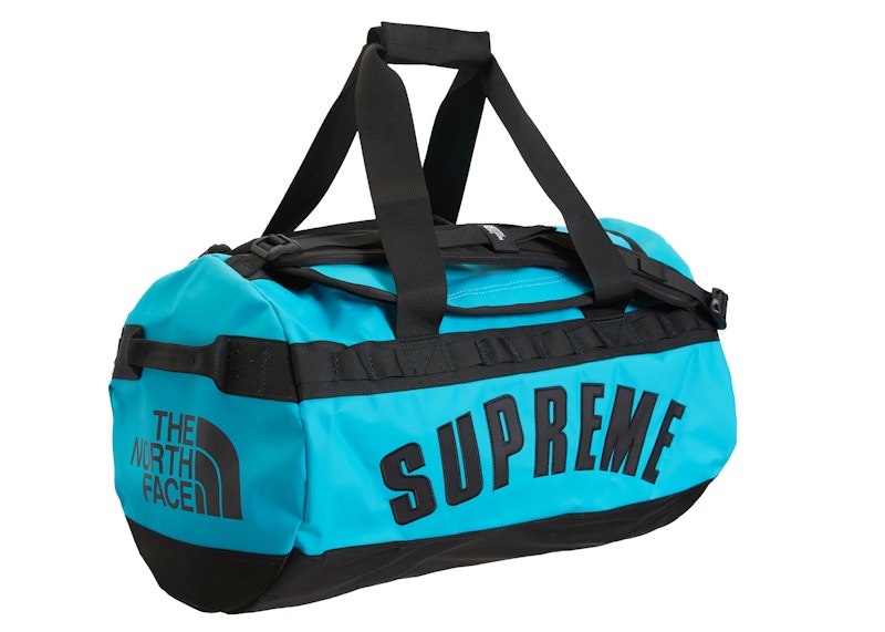Supreme The North Face Arc Logo Small Base Camp Duffle Bag Teal
