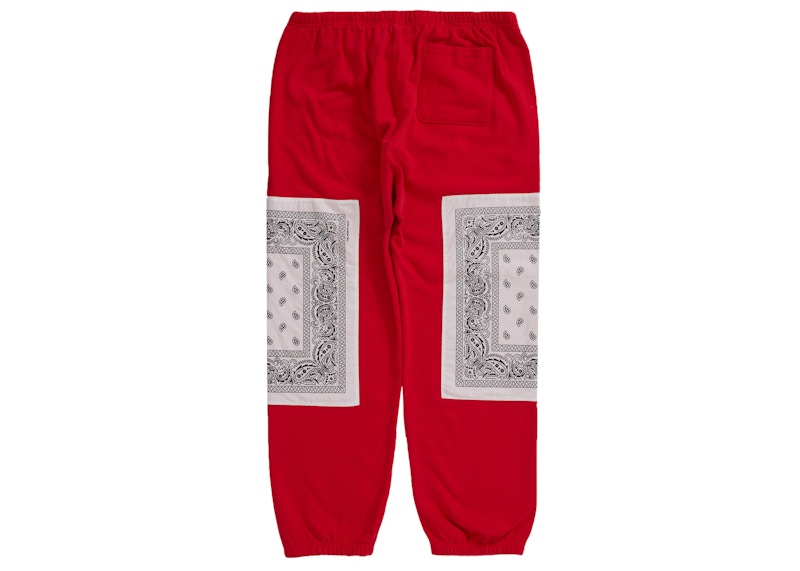 Supreme The North Face Bandana Sweatpant Red