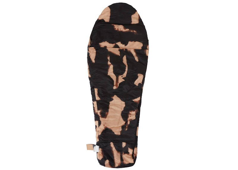 Supreme The North Face Bleached Denim Print Sleeping Bag Black