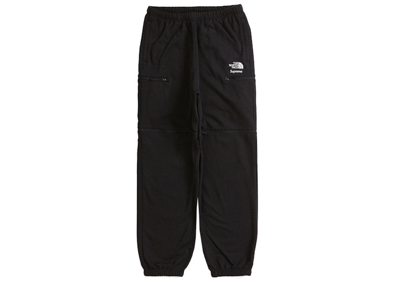 Supreme The North Face Convertible Sweatpant Black