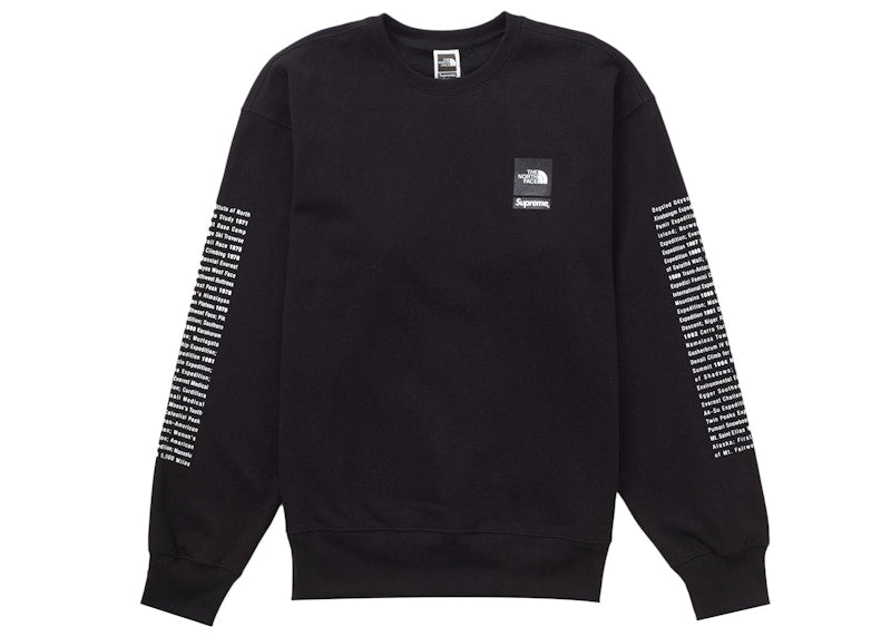 Supreme The North Face Crewneck Black