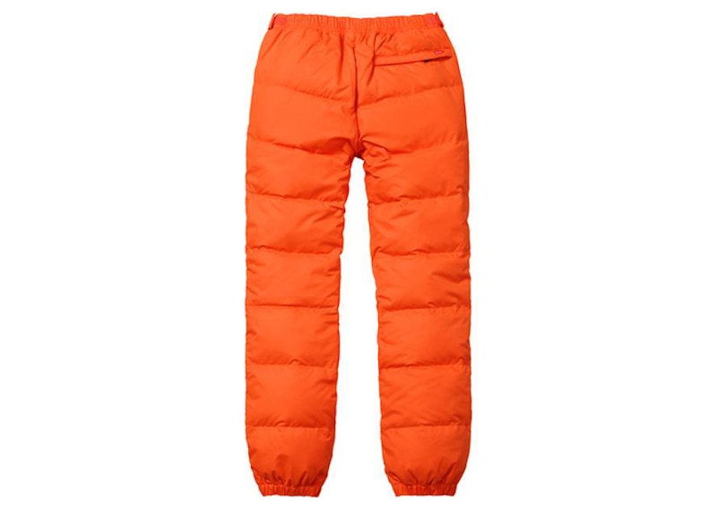 Supreme The North Face Nuptse Pant Power Orange