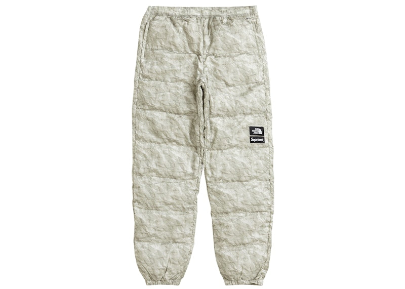 Supreme The North Face Paper Print Nuptse Pant Paper Print