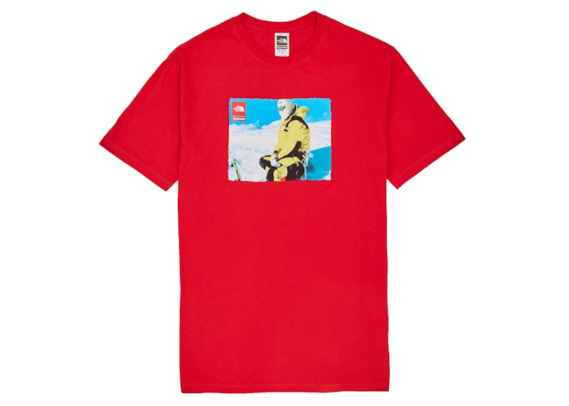 Supreme The North Face Photo Tee Red
