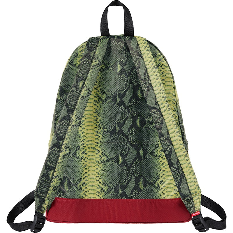 Supreme The North Face Snakeskin Lightweight Day Pack Green
