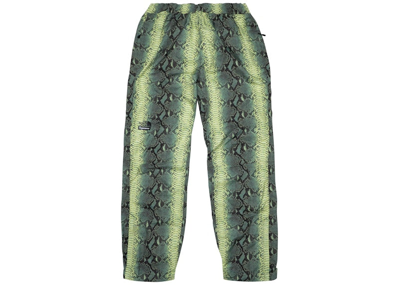 Supreme The North Face Snakeskin Taped Seam Pant Green