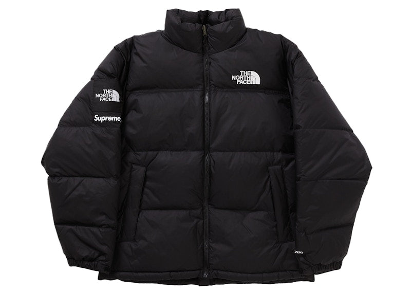 Supreme The North Face Split Nuptse Jacket Black