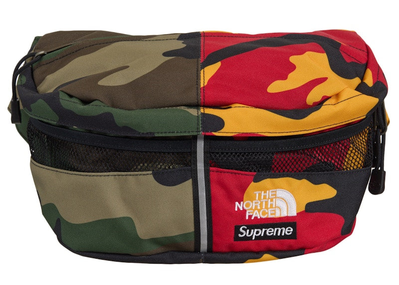 Supreme The North Face Split Waist Bag Camo