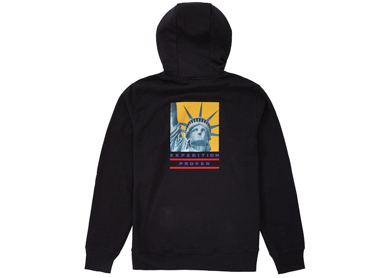 Supreme The North Face Statue of Liberty Hooded Sweatshirt Black