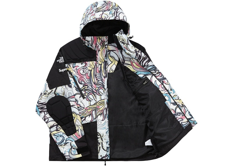 Supreme The North Face Steep Tech Apogee Jacket (FW22) Multicolor Dragon