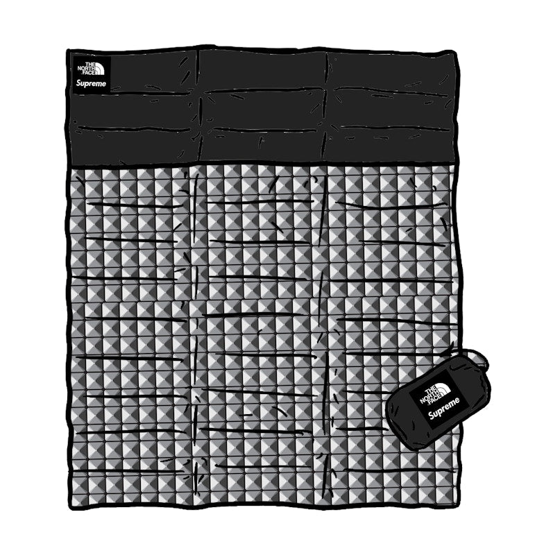 Supreme The North Face Studded Nuptse Blanket Black