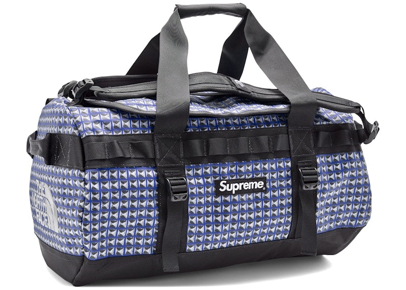 Supreme The North Face Studded Small Base Camp Duffle Bag Royal