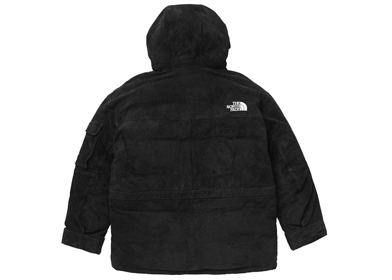 Supreme The North Face Suede 600-Fill Down Parka Black