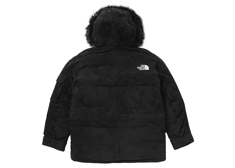 Supreme The North Face Suede 600-Fill Down Parka Black