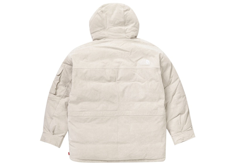 Supreme The North Face Suede 600-Fill Down Parka Stone