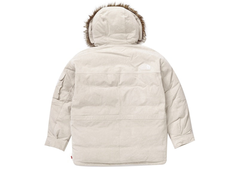 Supreme The North Face Suede 600-Fill Down Parka Stone