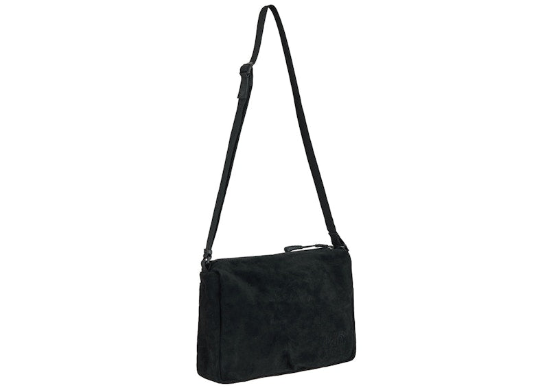 Supreme The North Face Suede Shoulder Bag Black