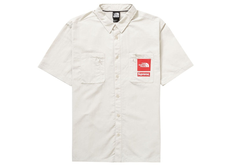 Supreme The North Face Trekking S/S Shirt White