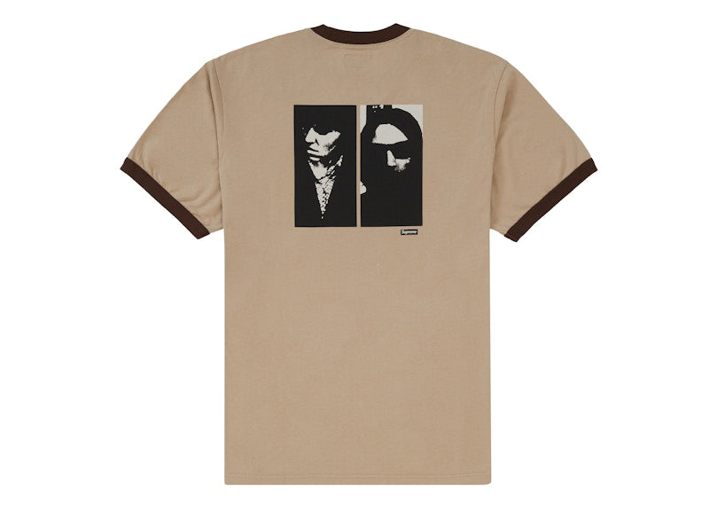 Supreme The Velvet Underground Ringer Tee Tan