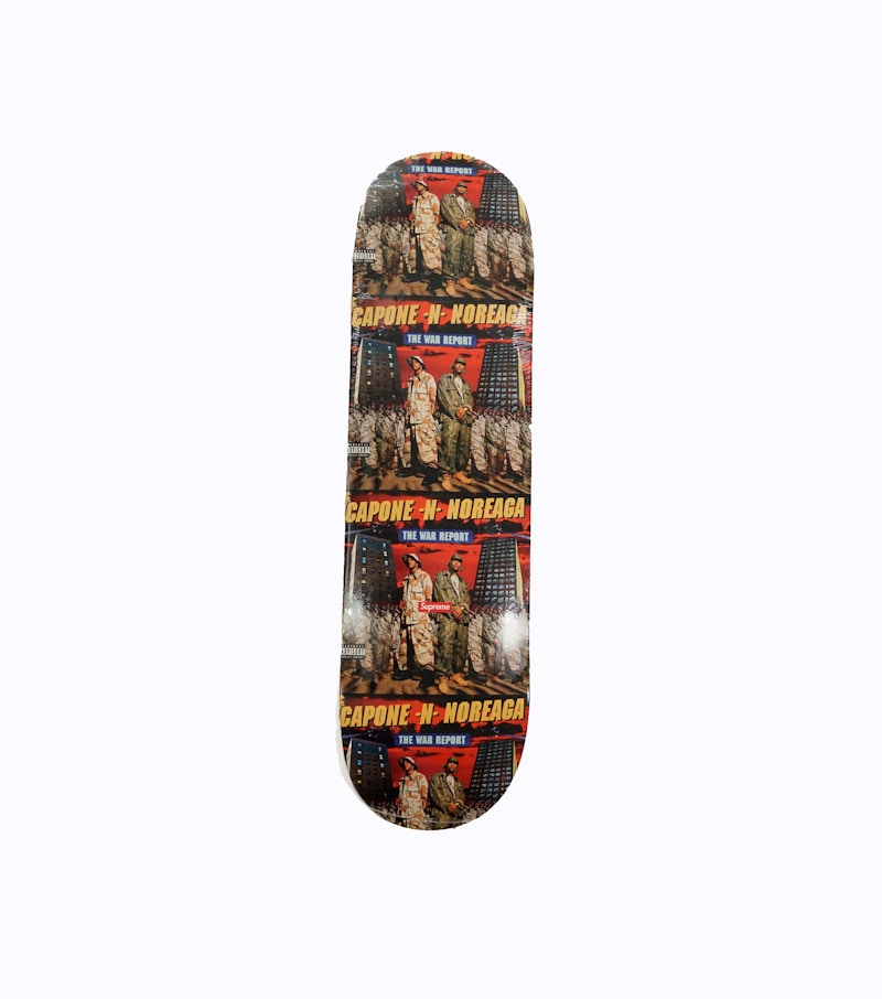 Supreme The War Report Skateboard Deck Multi
