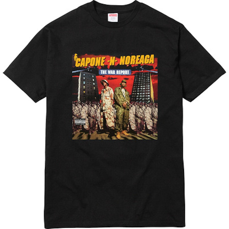 Supreme The War Report Tee Black