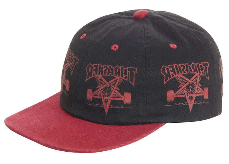 Supreme Thrasher 6-Panel Black