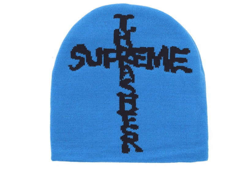Supreme Thrasher Beanie Blue