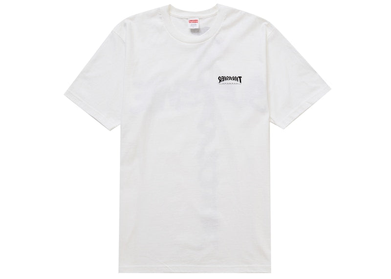 Supreme Thrasher Cross Tee White