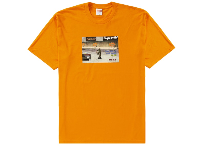 Supreme Thrasher Game Tee Orange