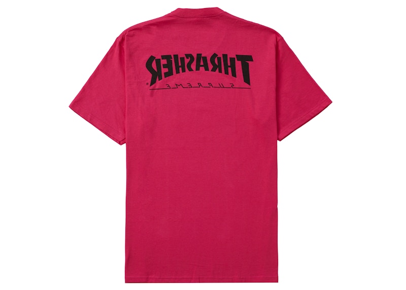 Supreme Thrasher Game Tee Pink