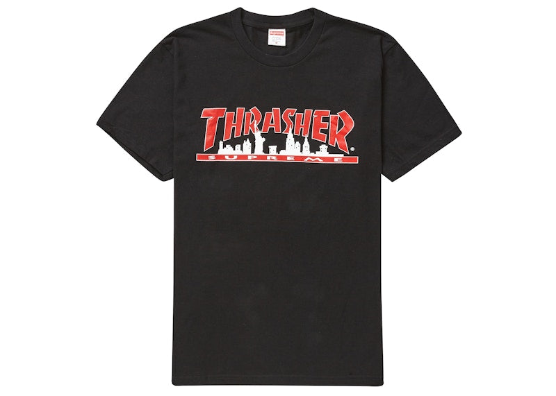 Supreme Thrasher Skyline Tee Black