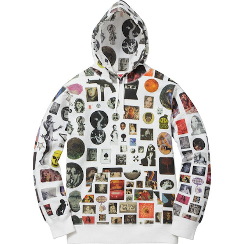 Supreme Thrills Hooded Sweatshirt White