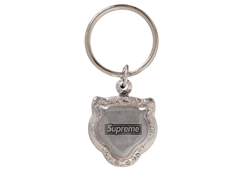 Supreme Tiger Keychain Silver