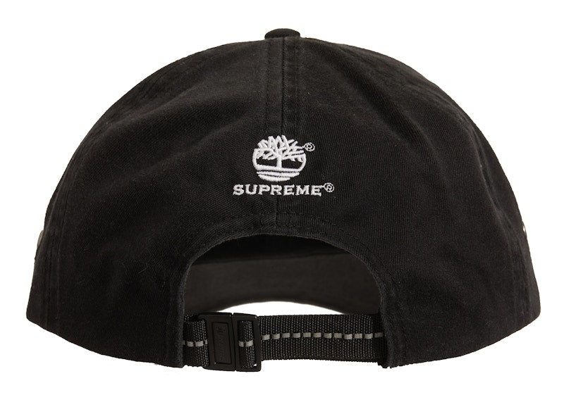 Supreme Timberland 6-Panel (FW21) Black