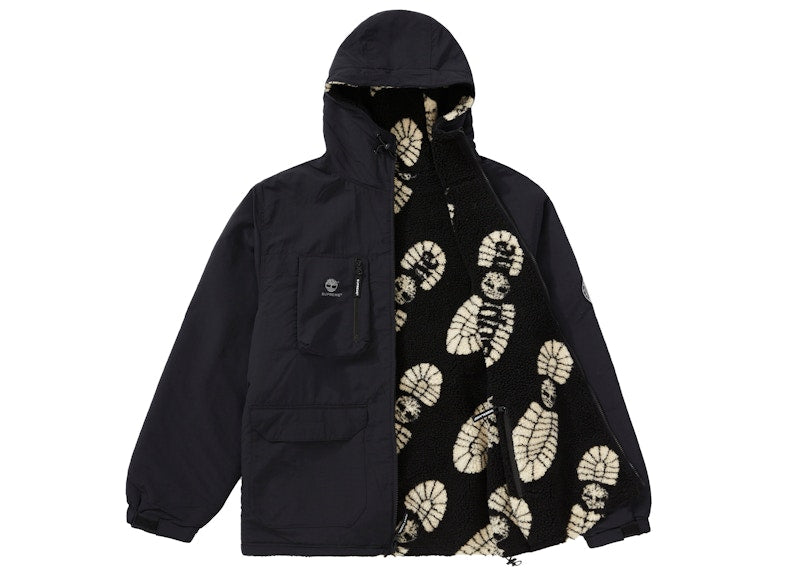 Supreme Timberland Reversible Ripstop Jacket Black