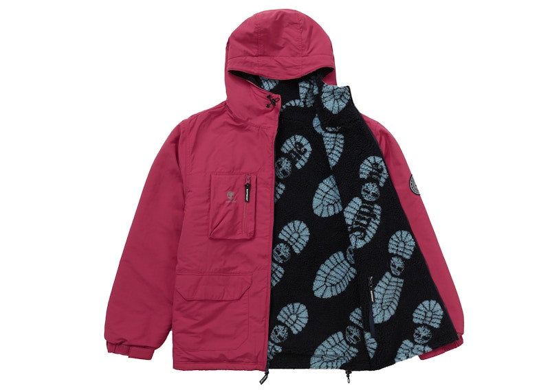 Supreme Timberland Reversible Ripstop Jacket Burgundy