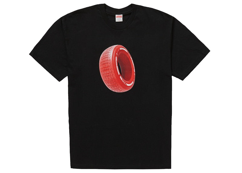Supreme Tire Tee Black